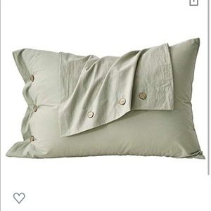 Sage Green Queen size Pillow Cases